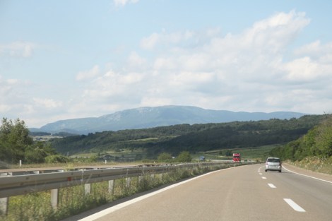 Moottoritieltä käsin pystyi myös nauttimaan maisemista.