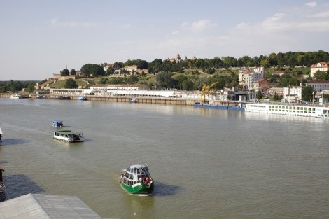 Sava-joki, Kalemegdan ja Beton hala